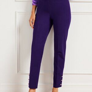 Talbots Chatham Ankle Pants - Hem Button (12)